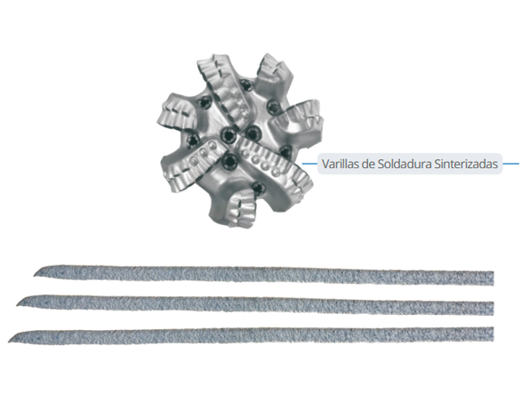 Varillas de Soldadura Sinterizadas